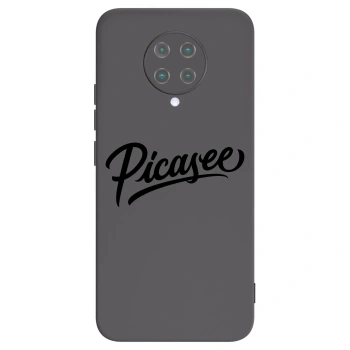 Obal pre Xiaomi Poco F2 Pro - Picasee - old logo - black