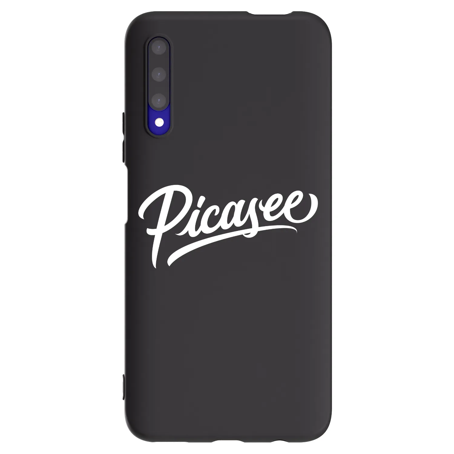 Picasee silikónový čierny obal pre Honor 9X Pro - Picasee - old logo - white