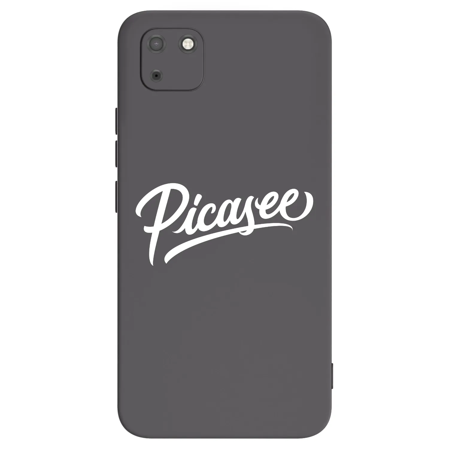 Picasee silikónový čierny obal pre Huawei Y5P - Picasee - old logo - white