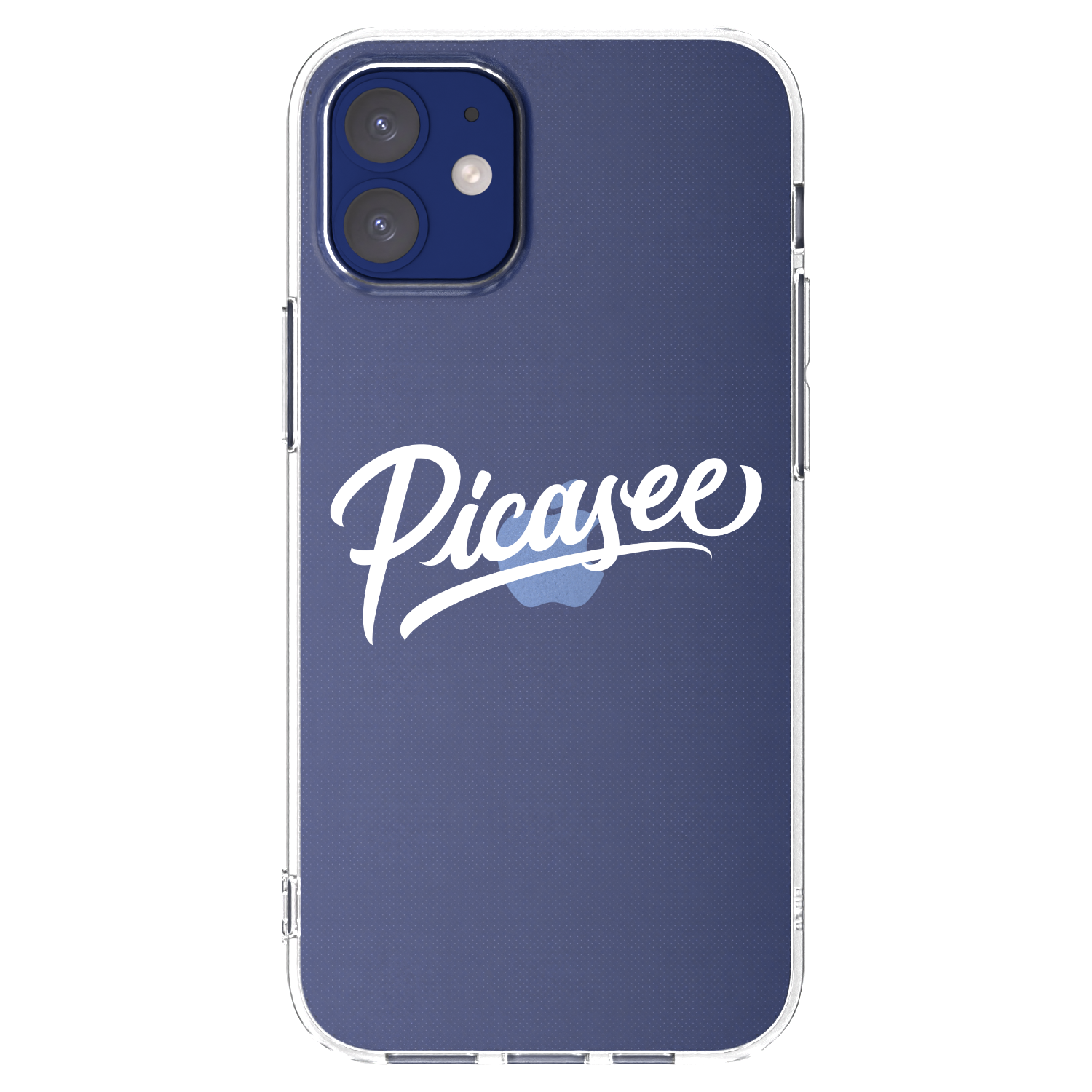 Picasee silikónový prehľadný obal pre Apple iPhone 12 mini - Picasee - old logo - white