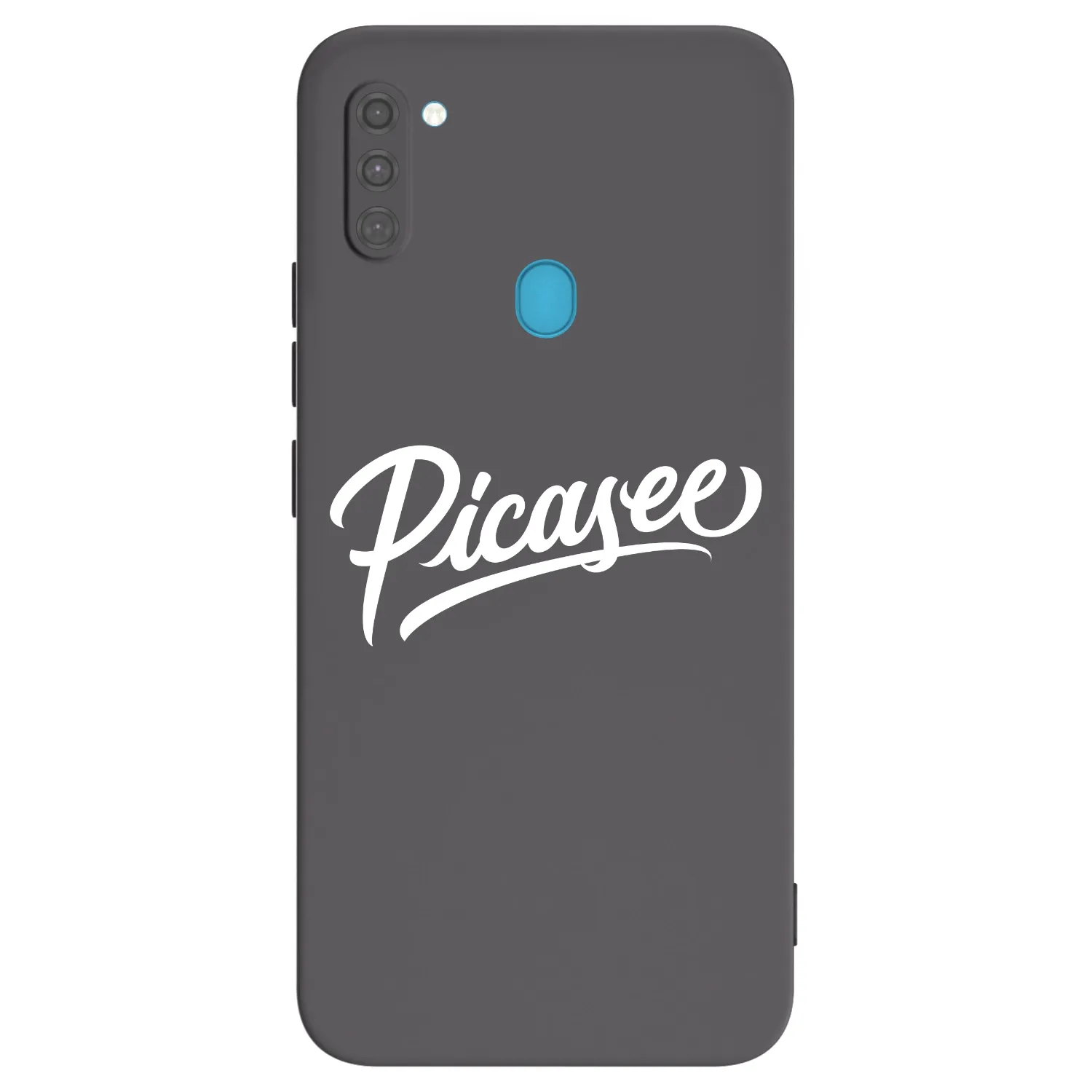 Picasee silikónový čierny obal pre Samsung Galaxy M11 - Picasee - old logo - white