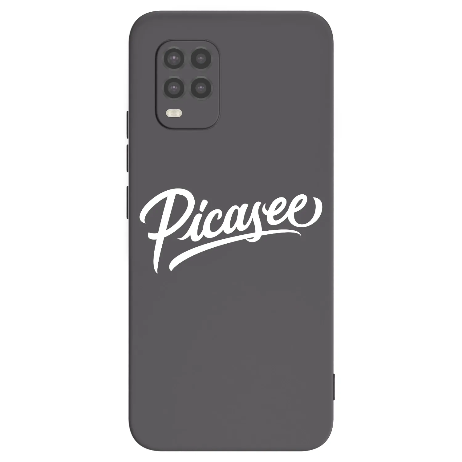 Picasee silikónový čierny obal pre Xiaomi Mi 10 Lite - Picasee - old logo - white