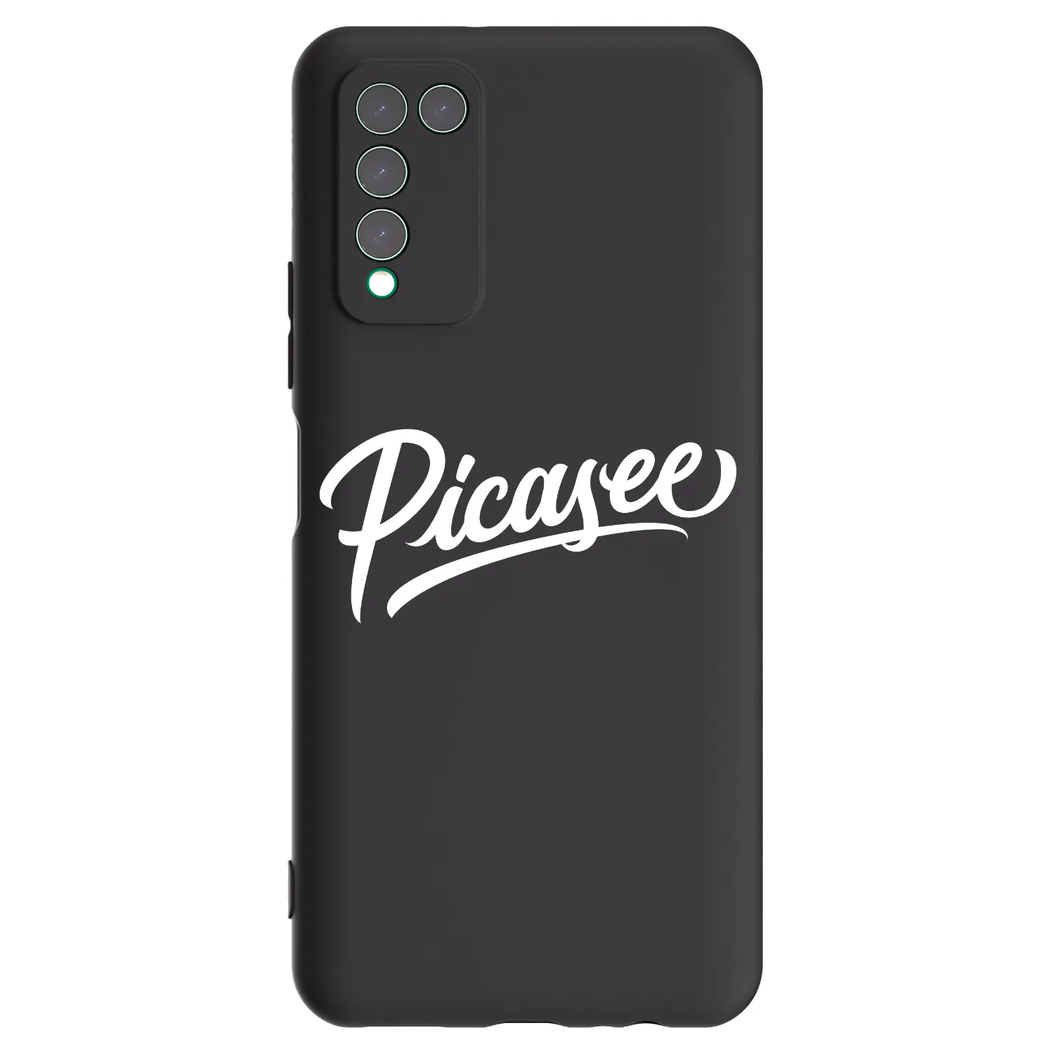 Picasee silikónový čierny obal pre Honor 10X Lite - Picasee - old logo - white