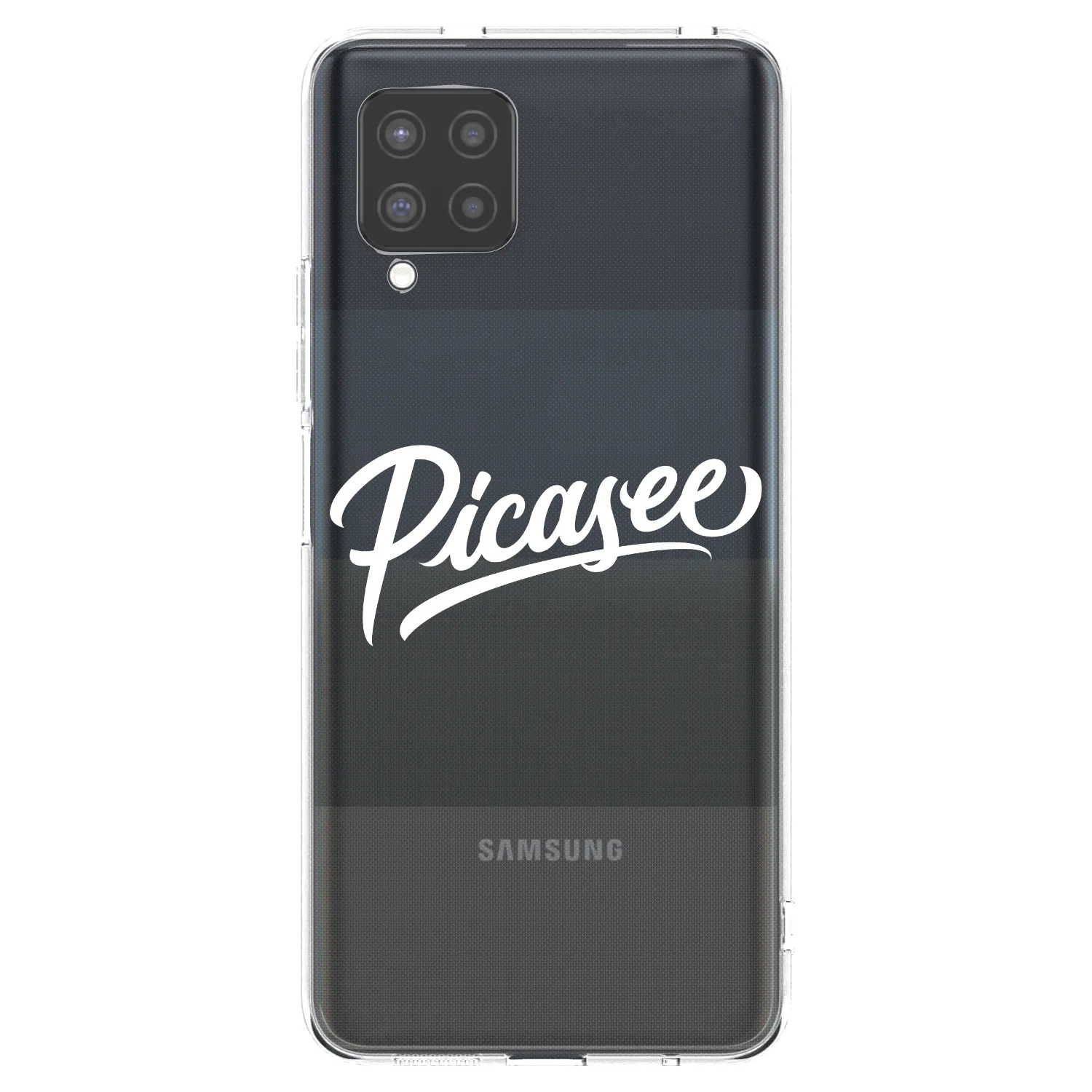 Picasee silikónový prehľadný obal pre Samsung Galaxy A42 A426B - Picasee - old logo - white