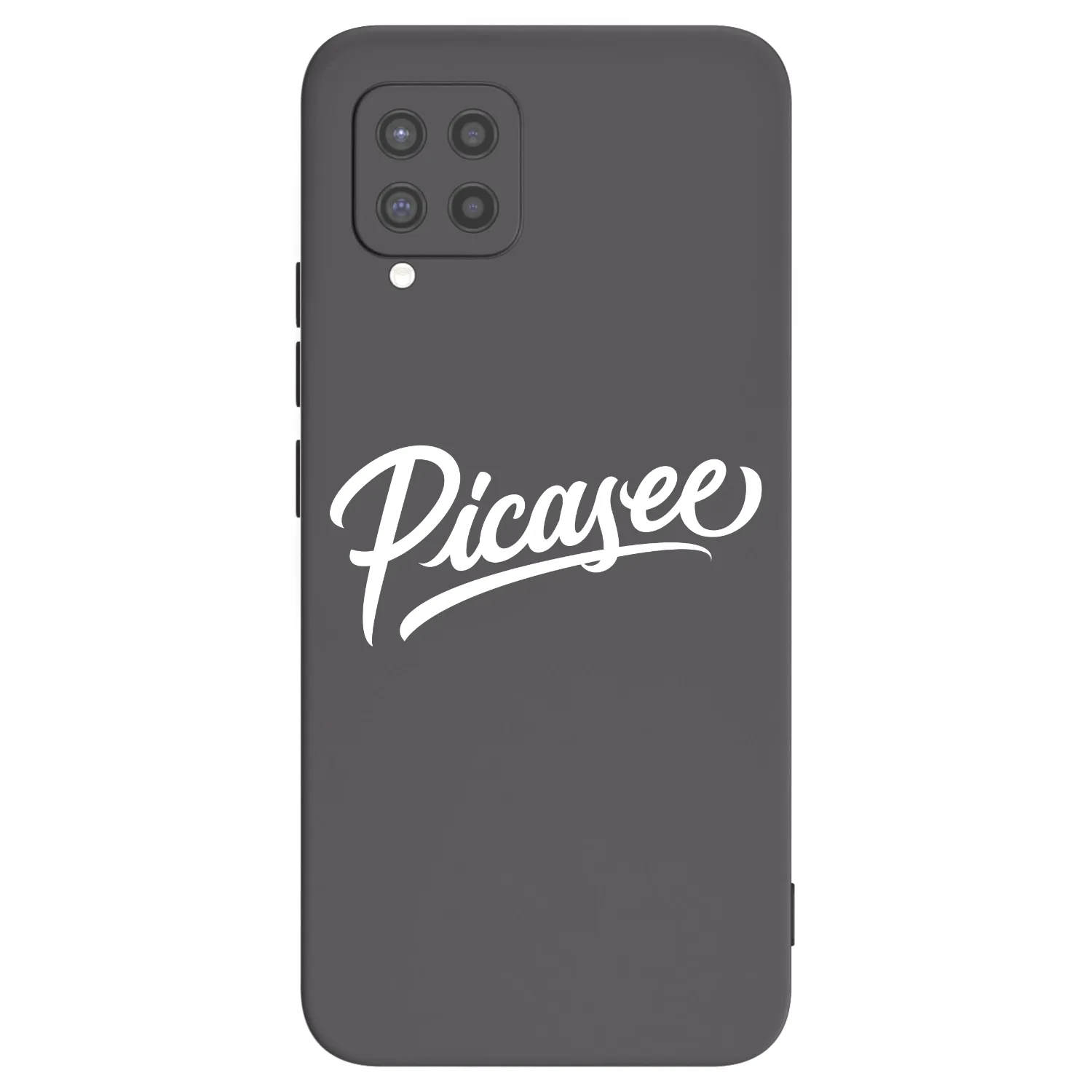Picasee silikónový čierny obal pre Samsung Galaxy A42 A426B - Picasee - old logo - white