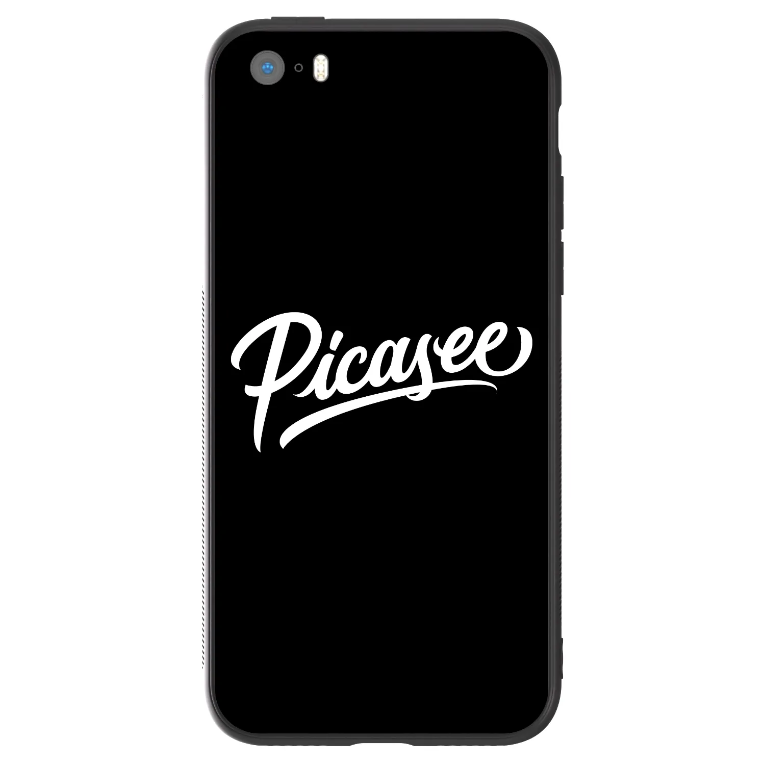 Picasee ULTIMATE CASE pro Apple iPhone 5/5S/SE - Picasee - old logo - white