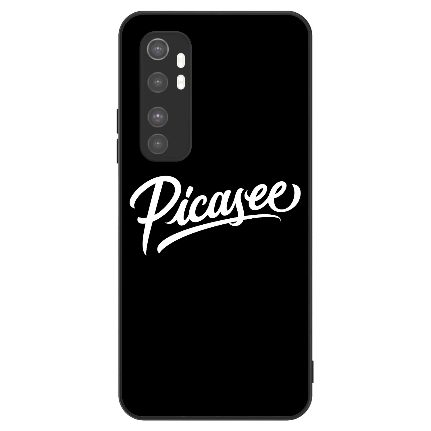 Picasee ULTIMATE CASE pro Xiaomi Mi Note 10 Lite - Picasee - old logo - white