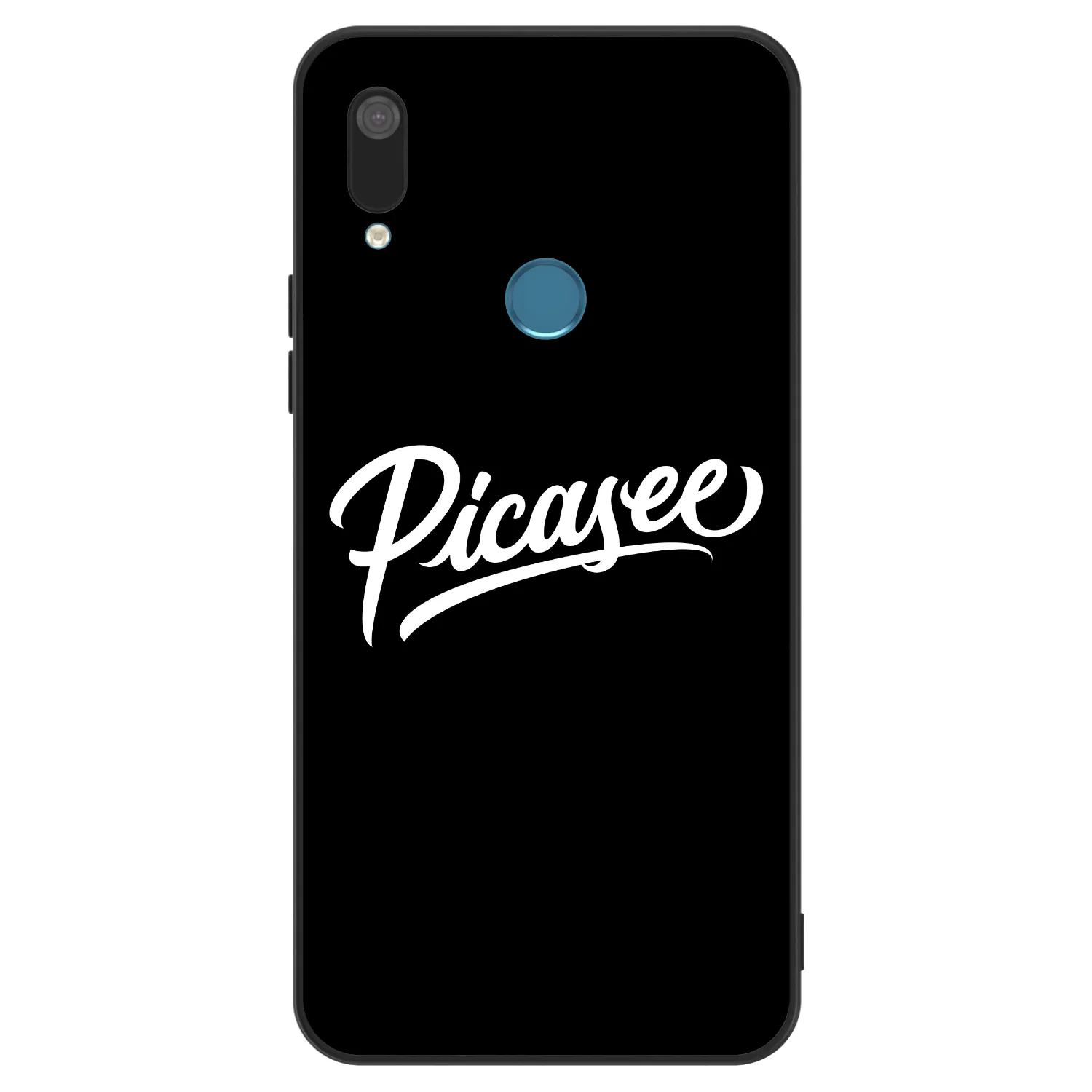 Picasee ULTIMATE CASE pro Huawei Y7 2019 - Picasee - old logo - white