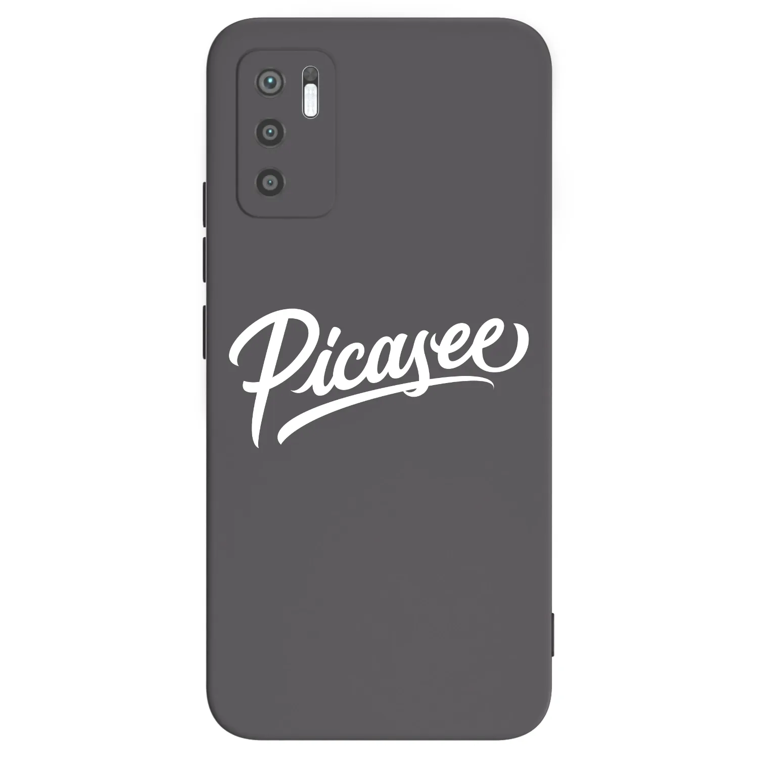 Picasee silikónový čierny obal pre Xiaomi Redmi Note 10 5G - Picasee - old logo - white