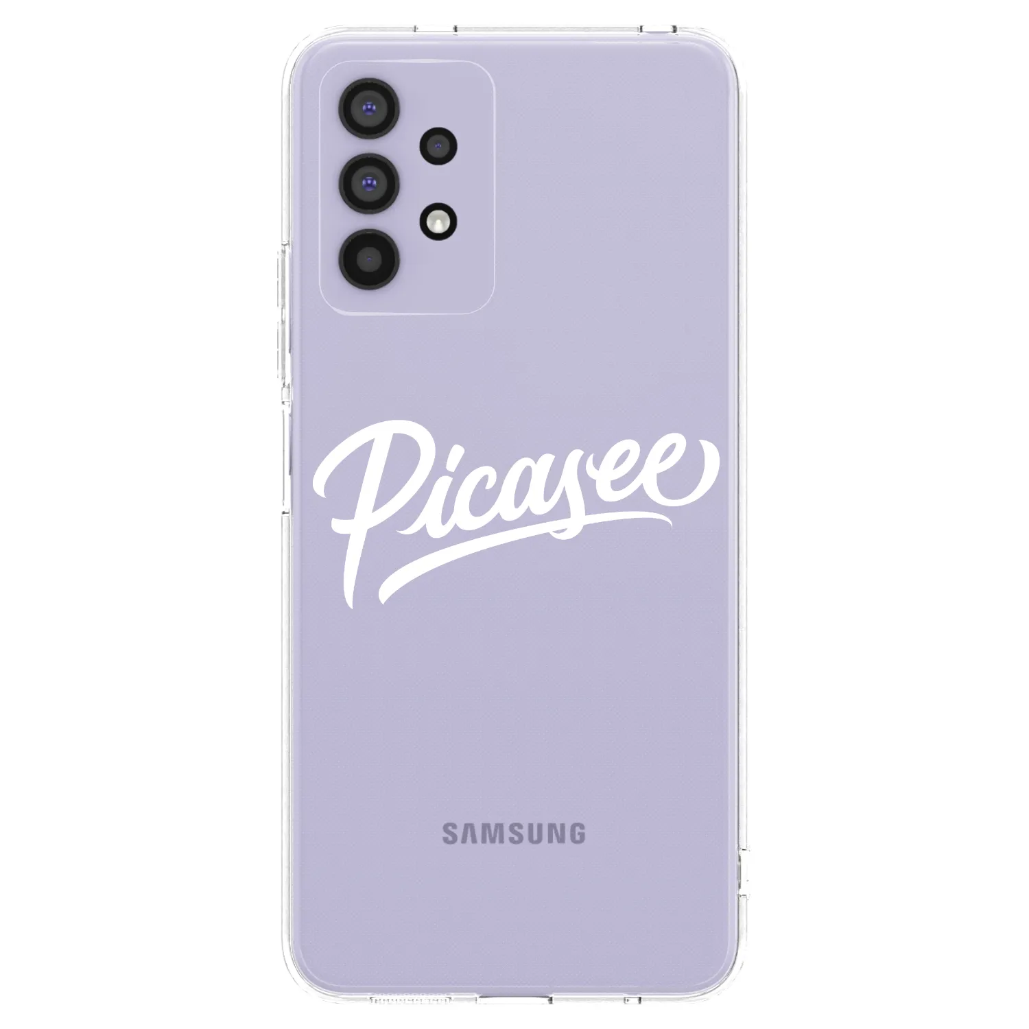Picasee silikónový prehľadný obal pre Samsung Galaxy A32 4G SM-A325F - Picasee - old logo - white