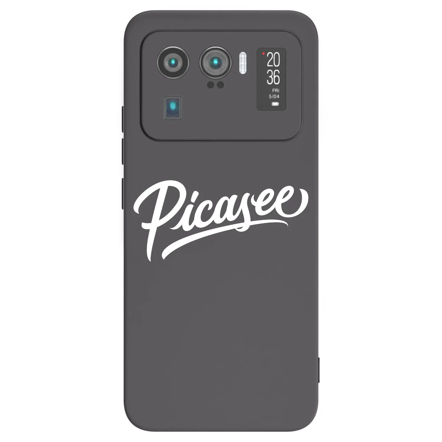 Picasee silikónový čierny obal pre Xiaomi Mi 11 Ultra - Picasee - old logo - white