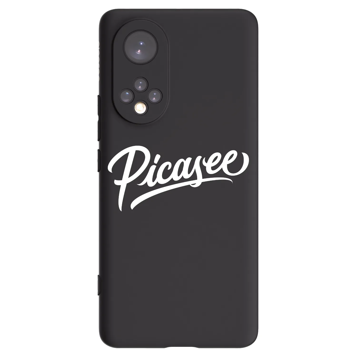 Picasee silikónový čierny obal pre Huawei Nova 9 - Picasee - old logo - white