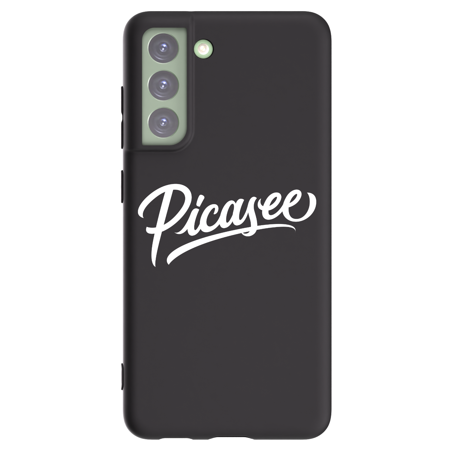 Picasee silikónový čierny obal pre Samsung Galaxy S21 FE 5G - Picasee - old logo - white