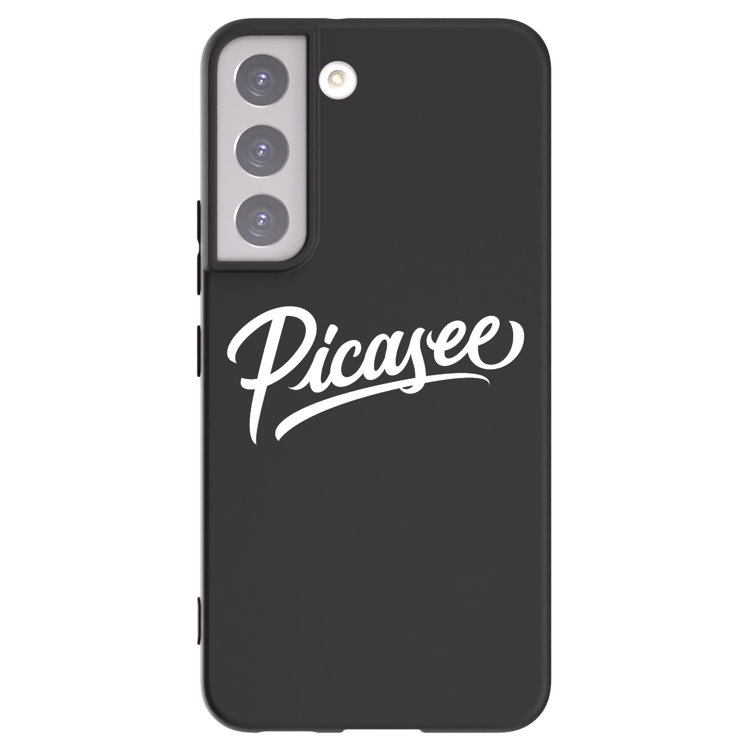 Picasee silikónový čierny obal pre Samsung Galaxy S22 5G - Picasee - old logo - white
