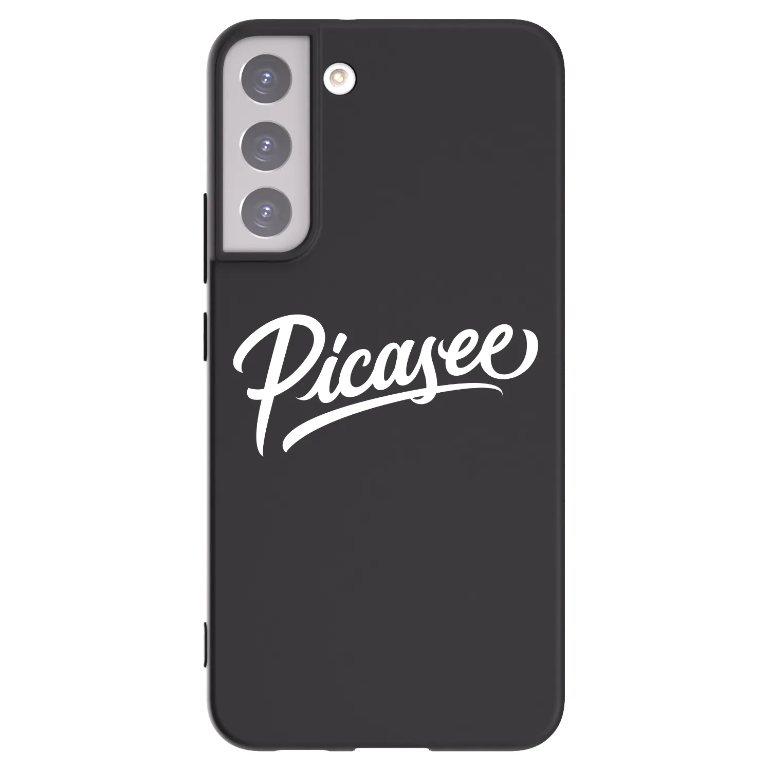 Picasee silikónový čierny obal pre Samsung Galaxy S22+ 5G - Picasee - old logo - white