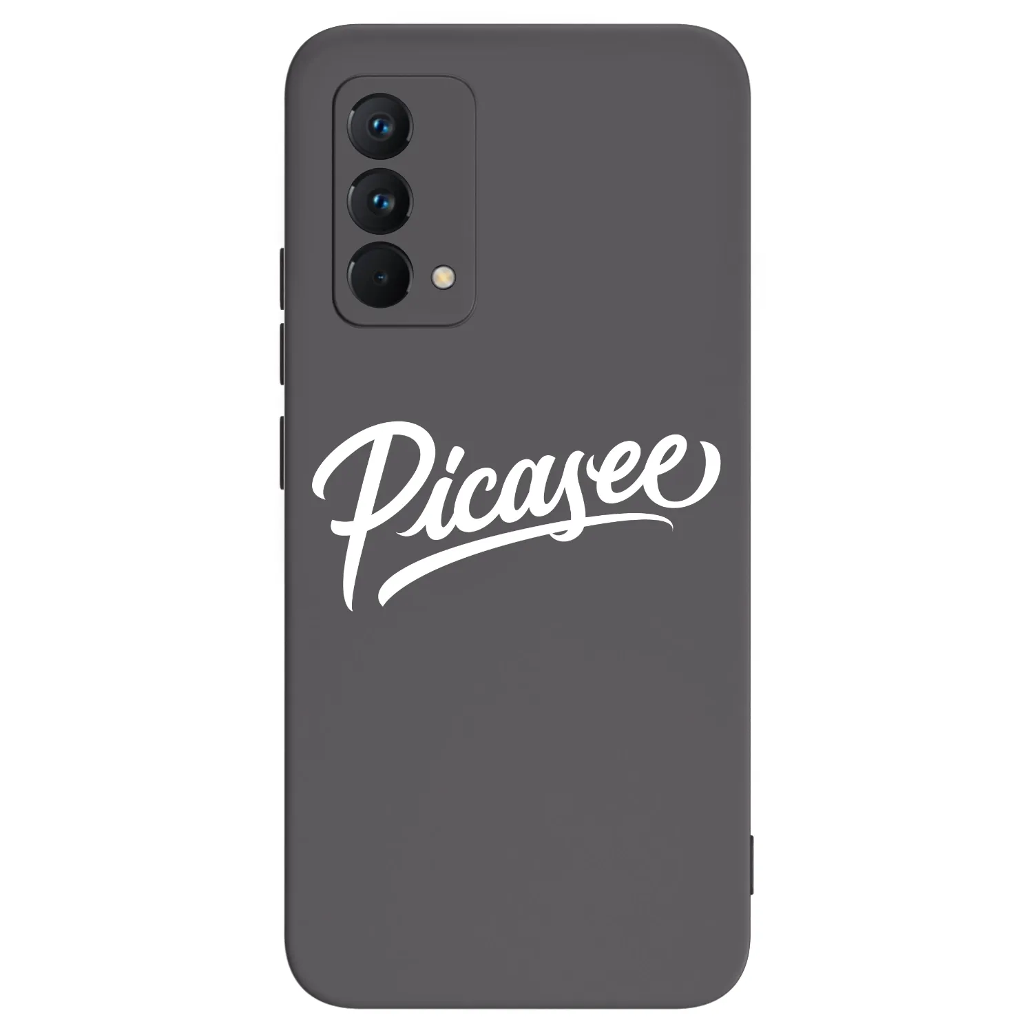 Picasee silikónový čierny obal pre Realme GT Master Edition 5G - Picasee - old logo - white