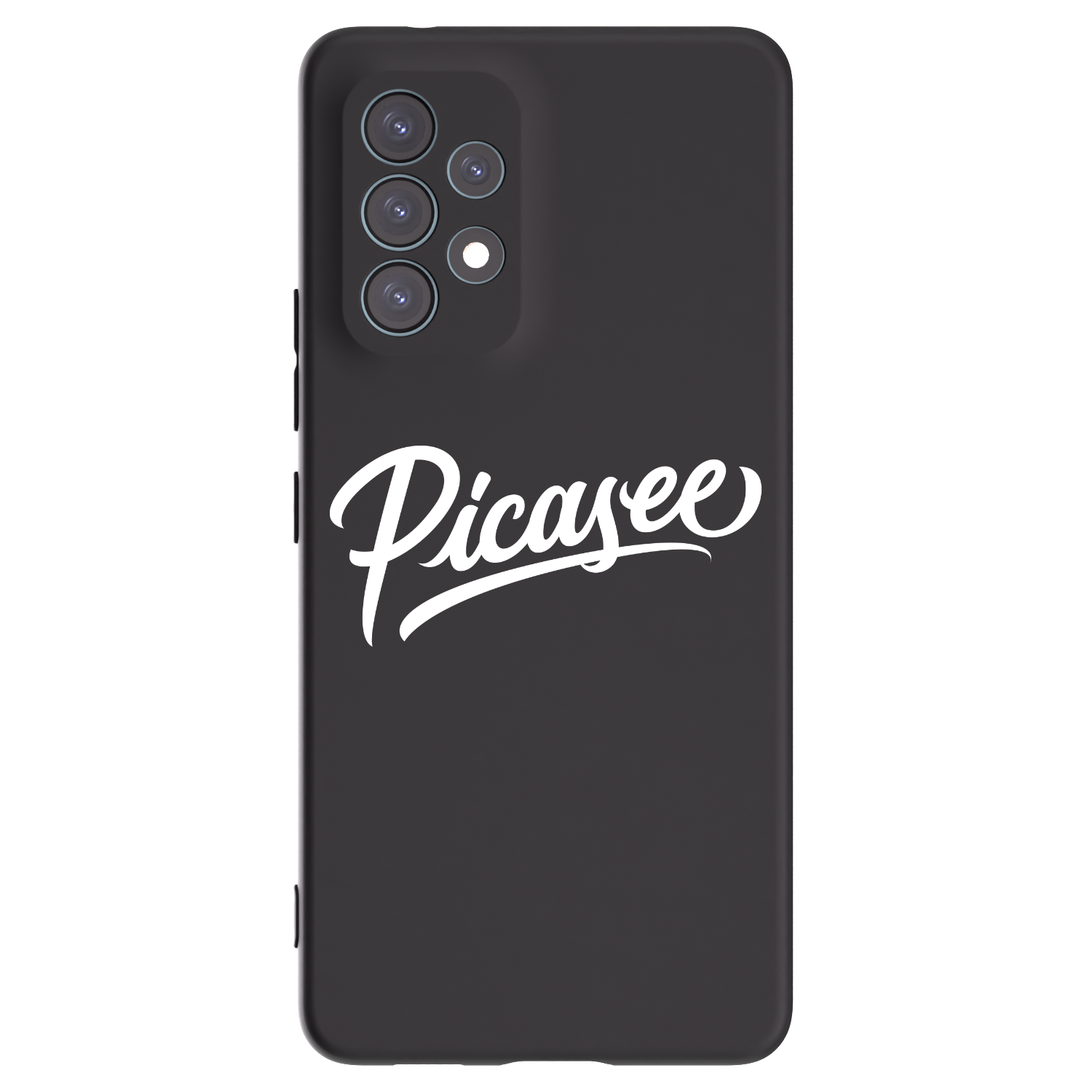 Picasee silikónový čierny obal pre Samsung Galaxy A53 5G A536 - Picasee - old logo - white