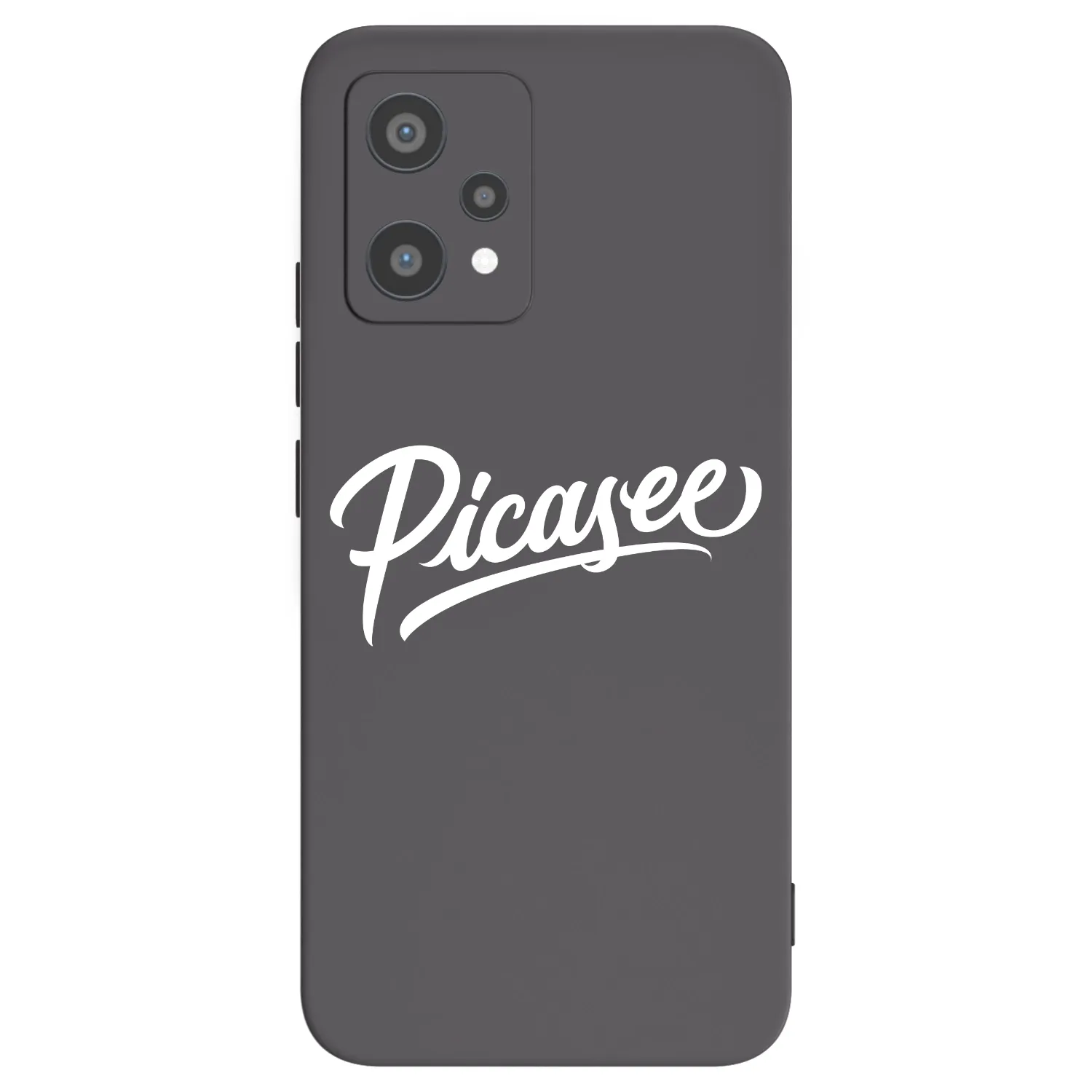 Picasee silikónový čierny obal pre Realme 9 Pro 5G - Picasee - old logo - white