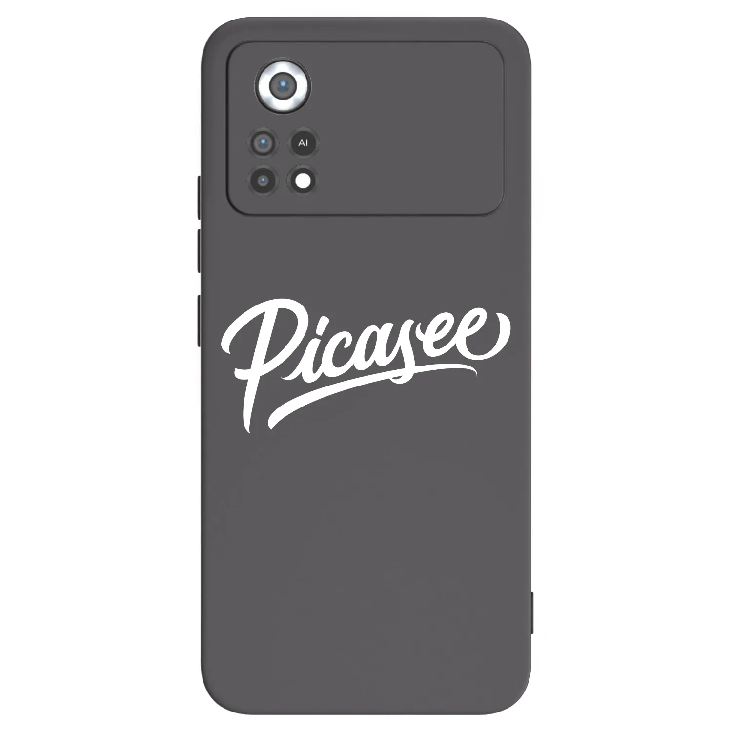 Picasee silikónový čierny obal pre Xiaomi Poco X4 Pro 5G - Picasee - old logo - white