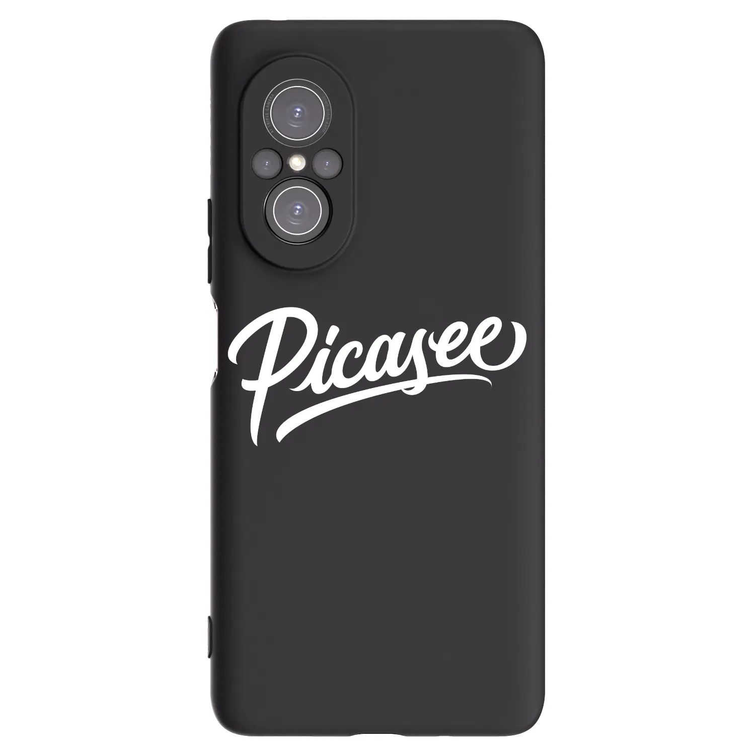 Picasee silikónový čierny obal pre Huawei Nova 9 SE - Picasee - old logo - white