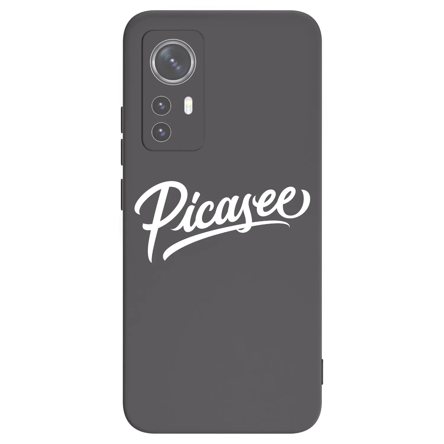 Picasee silikónový čierny obal pre Xiaomi 12 - Picasee - old logo - white
