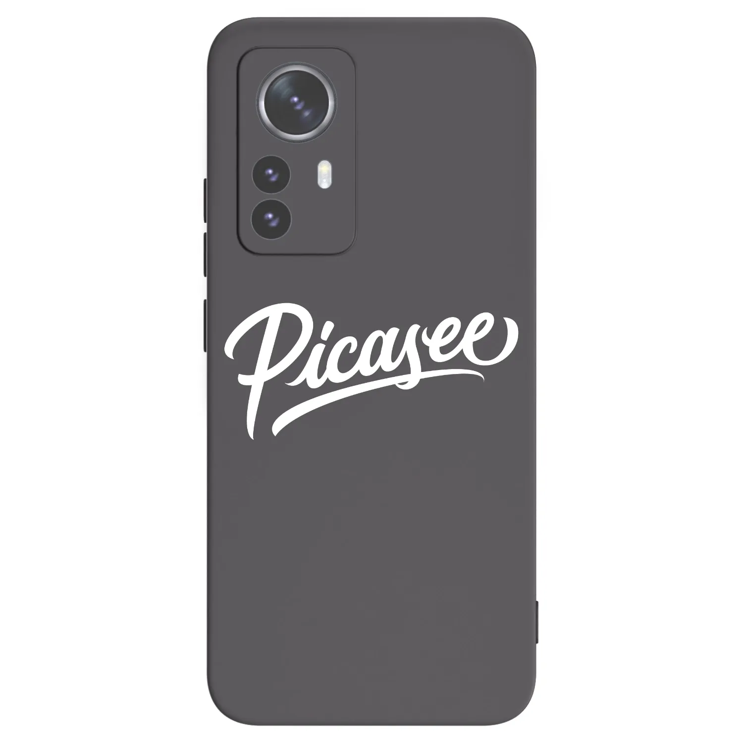 Picasee silikónový čierny obal pre Xiaomi 12 Pro - Picasee - old logo - white