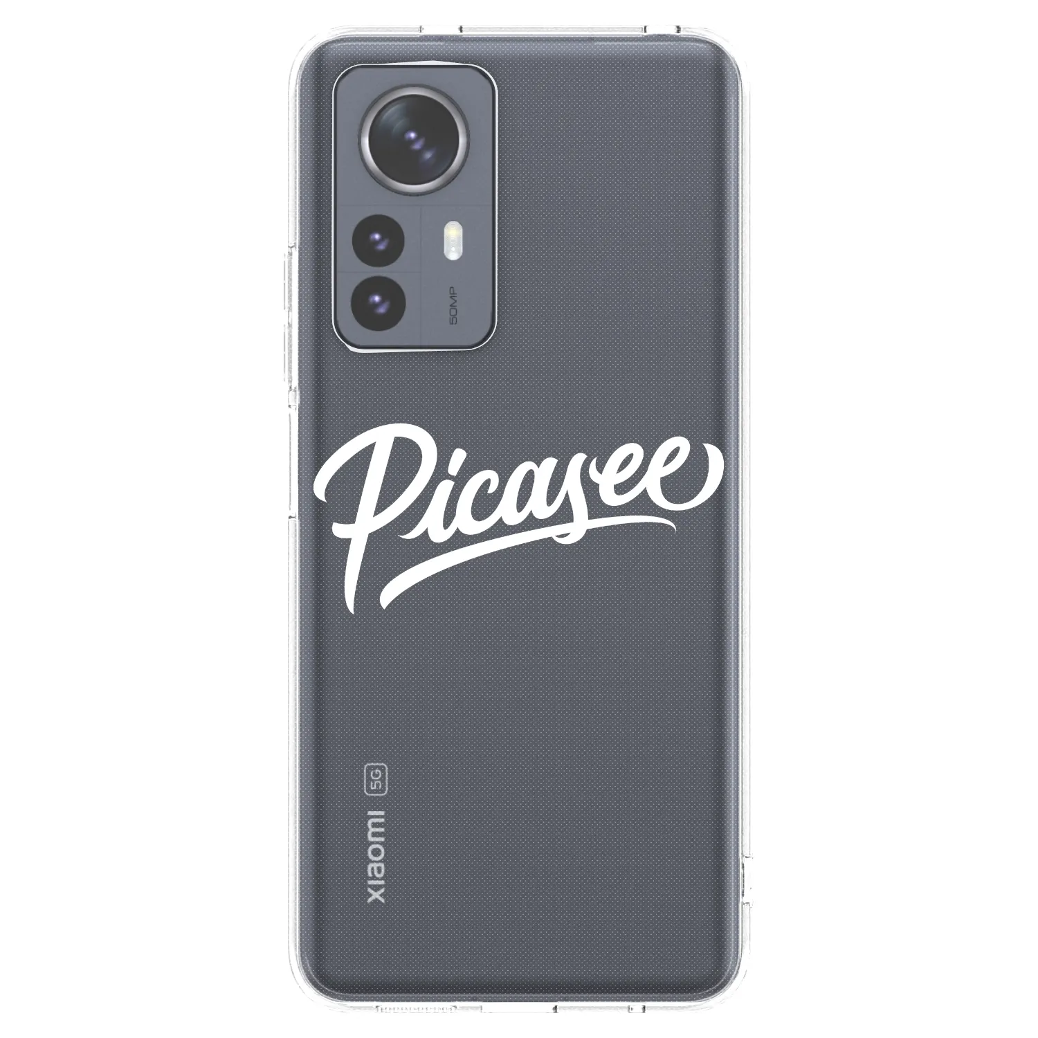 Picasee silikónový prehľadný obal pre Xiaomi 12 Pro - Picasee - old logo - white