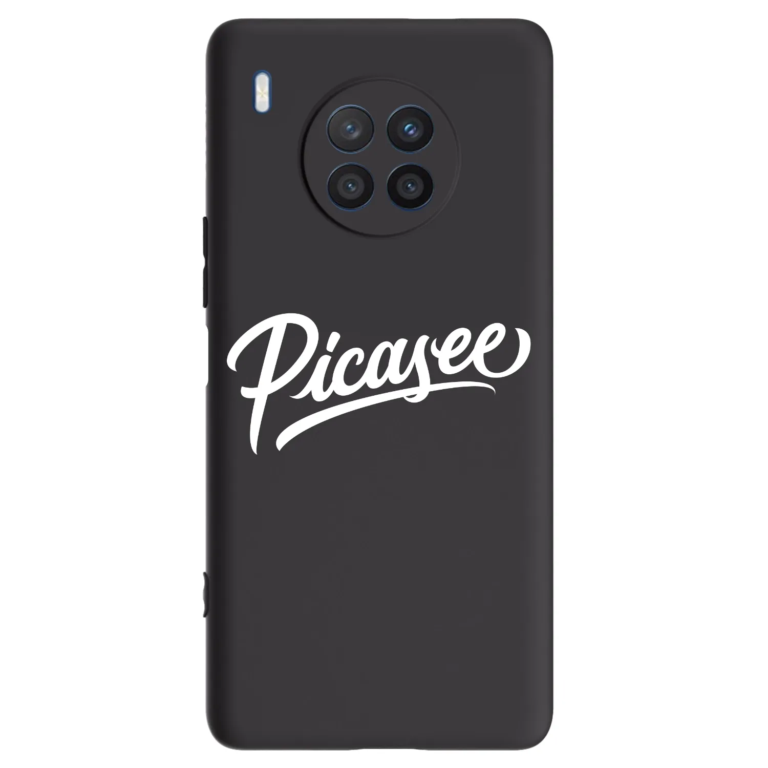 Picasee silikónový čierny obal pre Honor 50 Lite - Picasee - old logo - white