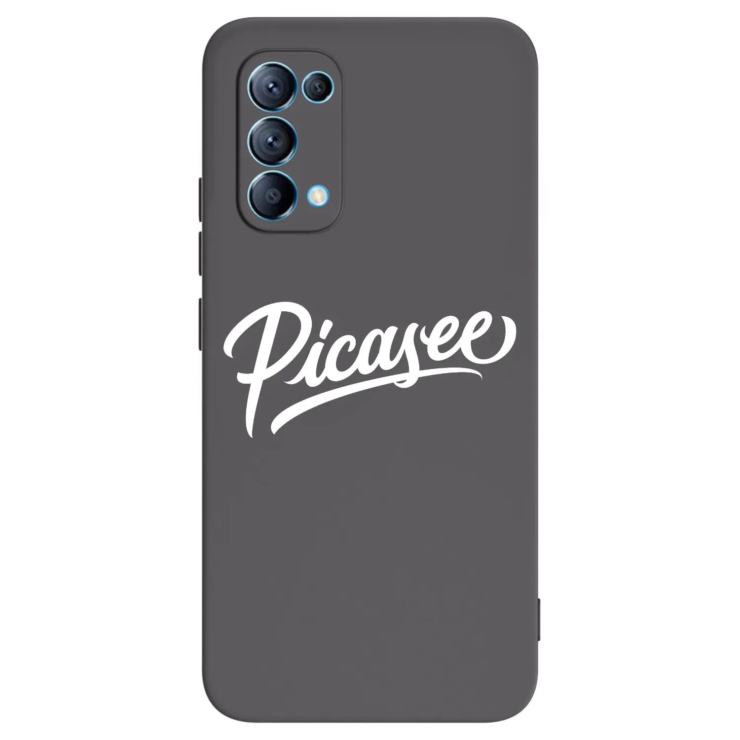 Picasee silikónový čierny obal pre OPPO Reno 5 5G - Picasee - old logo - white