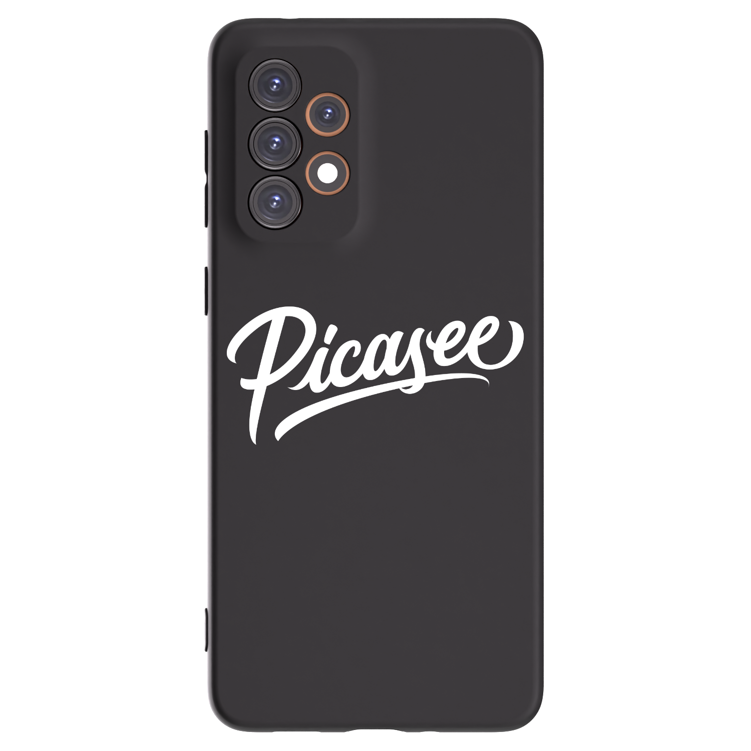 Picasee silikónový čierny obal pre Samsung Galaxy A33 5G A336 - Picasee - old logo - white