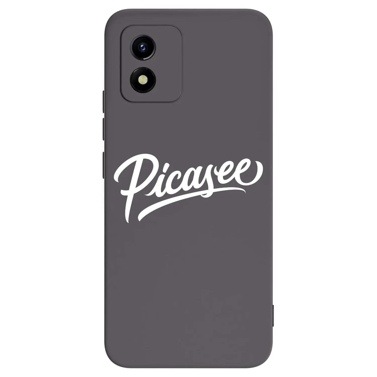 Picasee silikónový čierny obal pre Vivo Y01 - Picasee - old logo - white