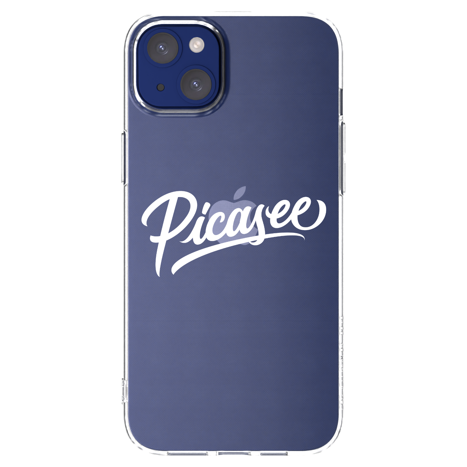 Picasee silikónový prehľadný obal pre Apple iPhone 14 Plus - Picasee - old logo - white
