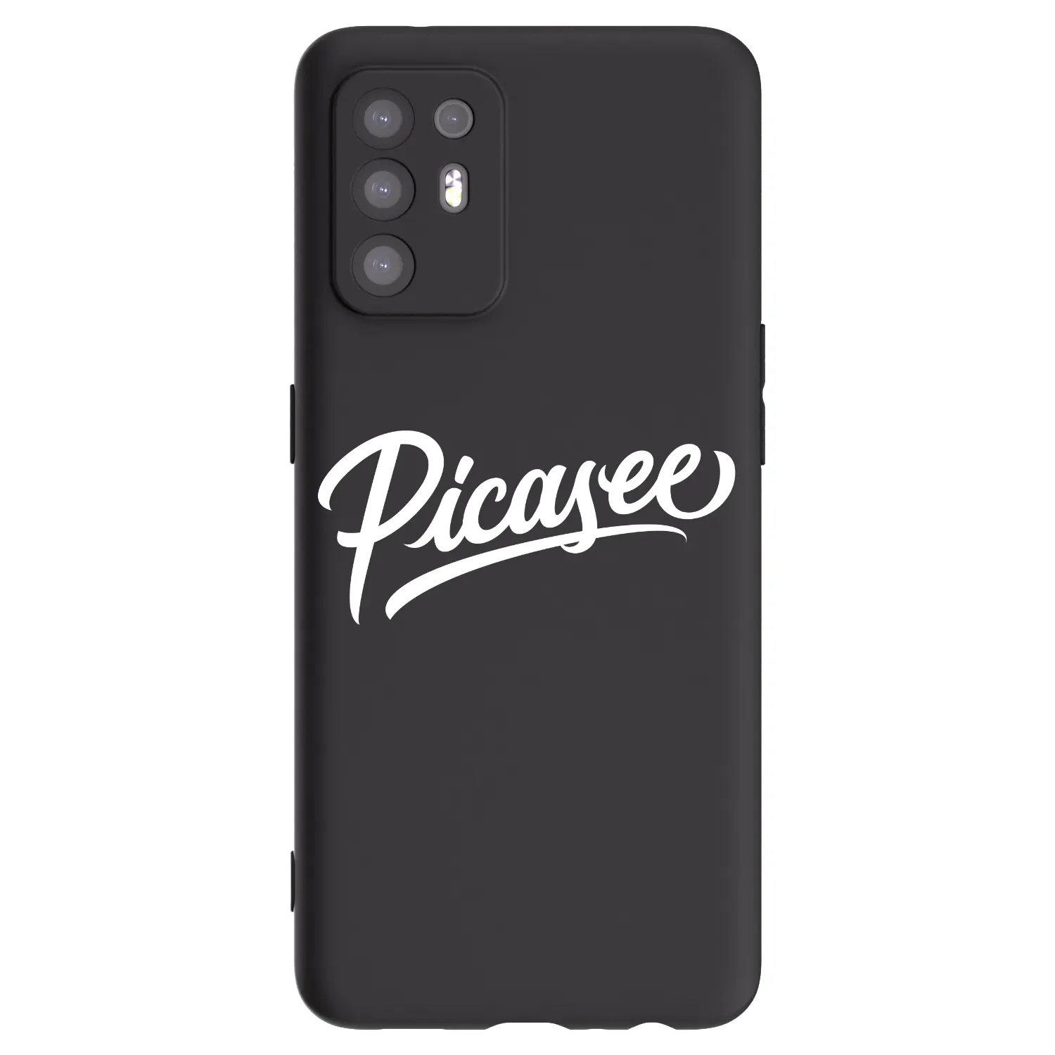 Picasee silikónový čierny obal pre OPPO A94 5G - Picasee - old logo - white