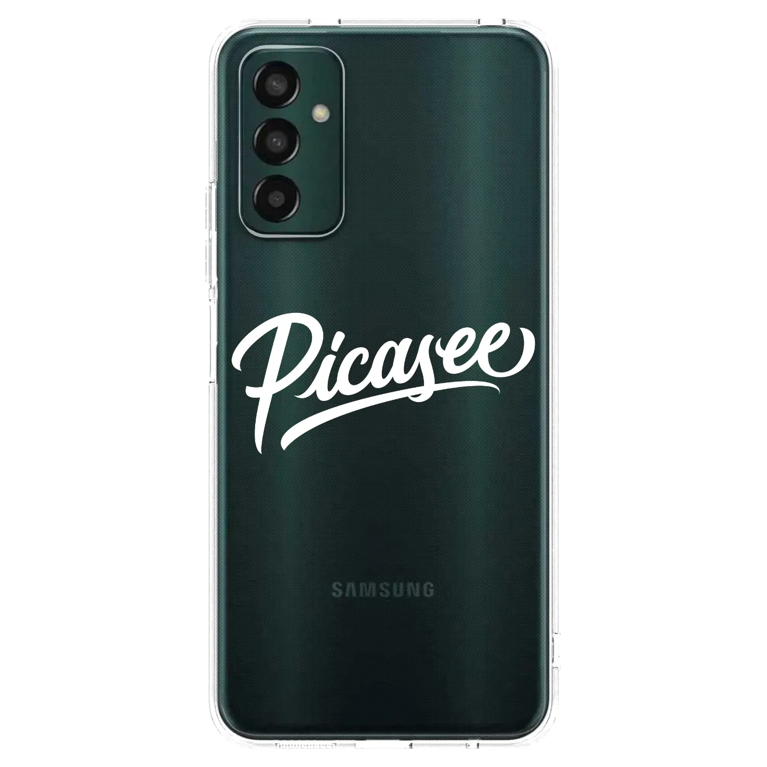 Picasee silikónový prehľadný obal pre Samsung Galaxy M23 5G - Picasee - old logo - white