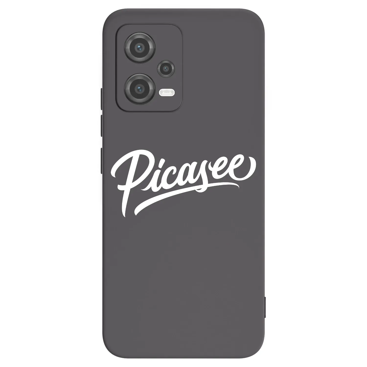 Picasee silikónový čierny obal pre Xiaomi Poco X5 - Picasee - old logo - white