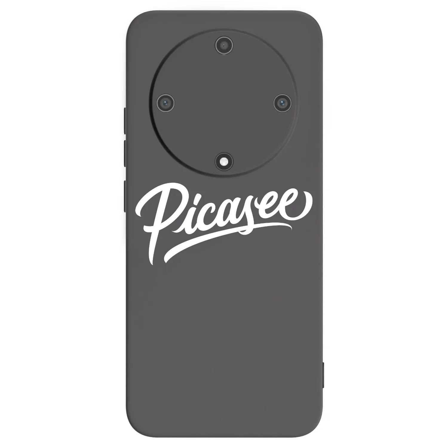 Picasee silikónový čierny obal pre Honor Magic5 Lite 5G - Picasee - old logo - white