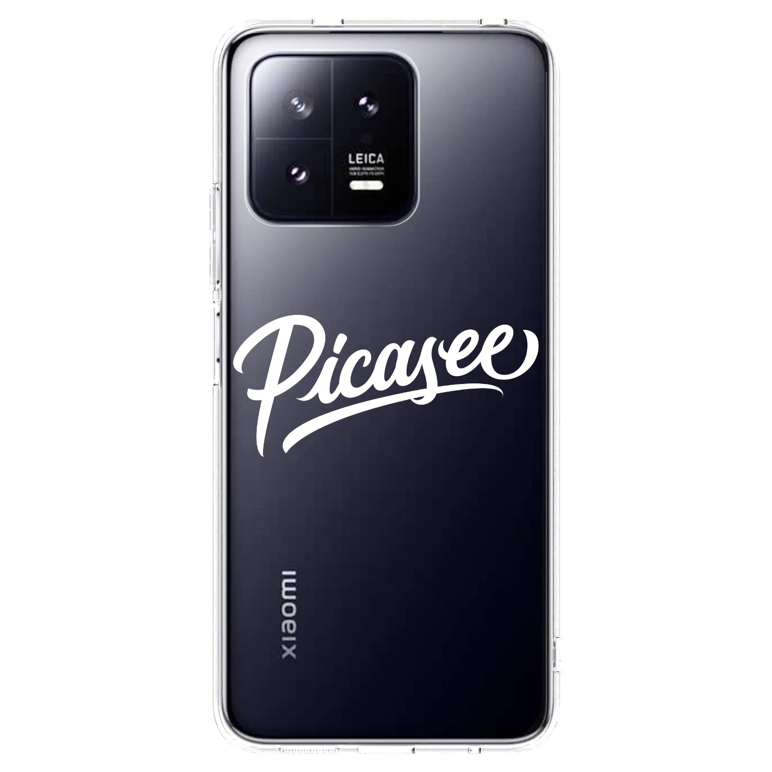 Picasee silikónový prehľadný obal pre Xiaomi 13 Pro - Picasee - old logo - white