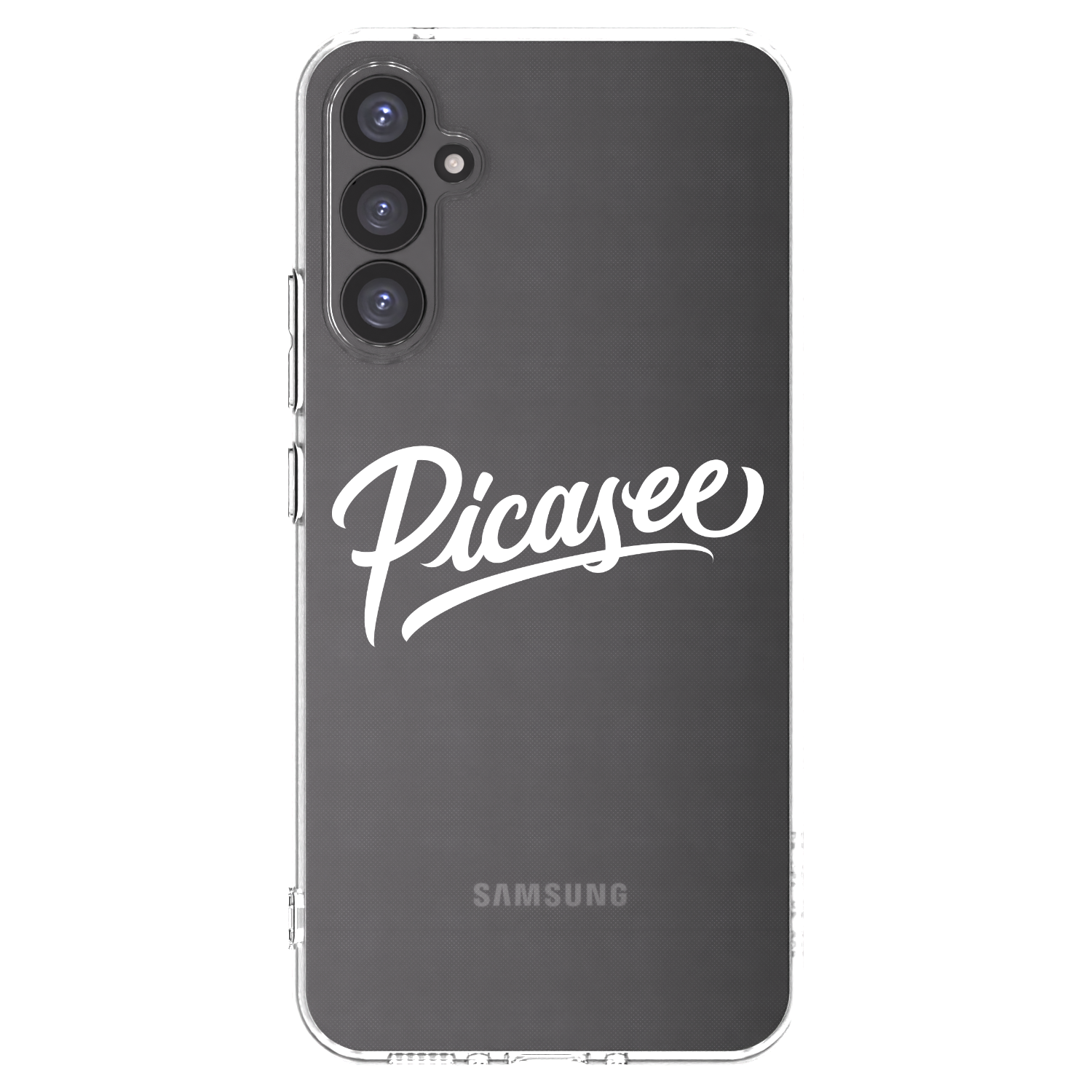 Picasee silikónový prehľadný obal pre Samsung Galaxy A34 5G A346B - Picasee - old logo - white