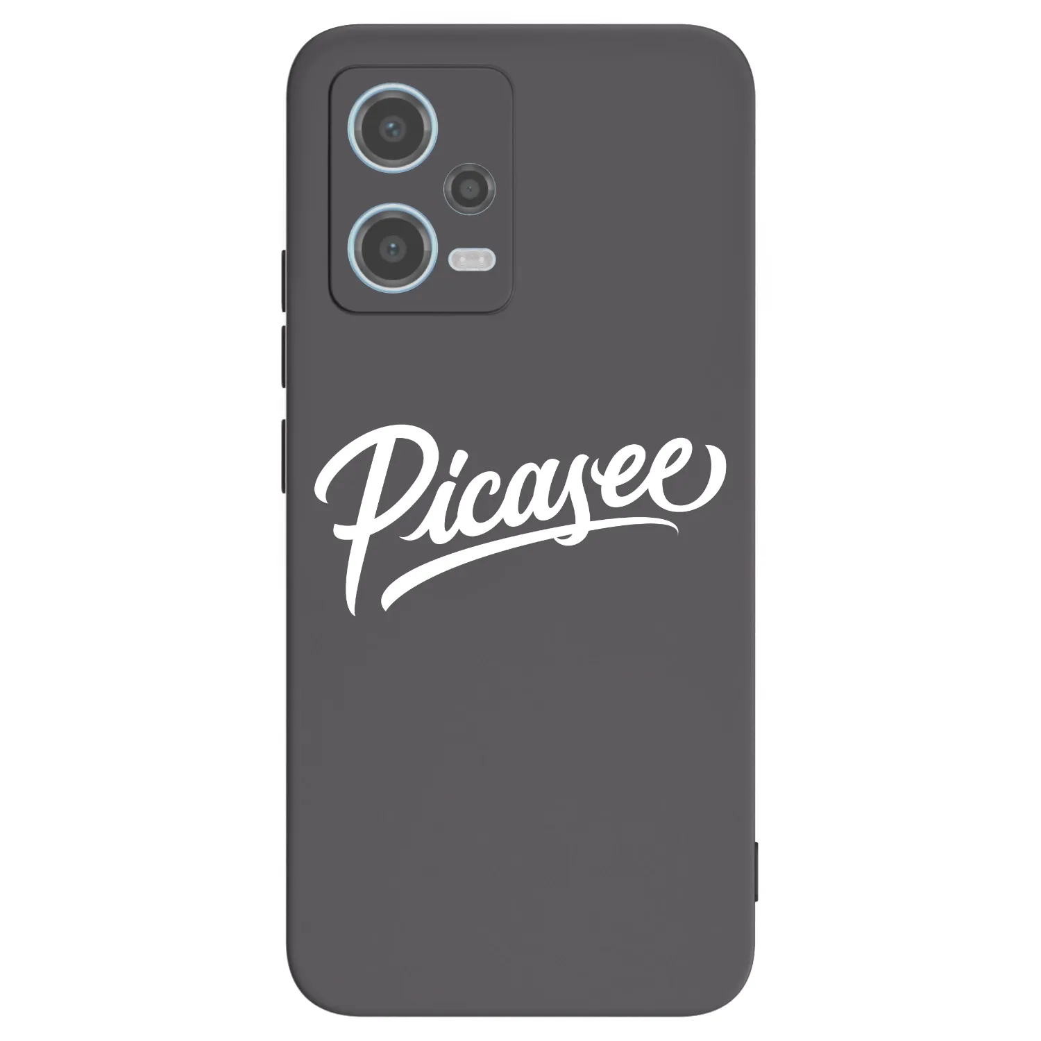 Picasee silikónový čierny obal pre Xiaomi Redmi Note 12 5G - Picasee - old logo - white