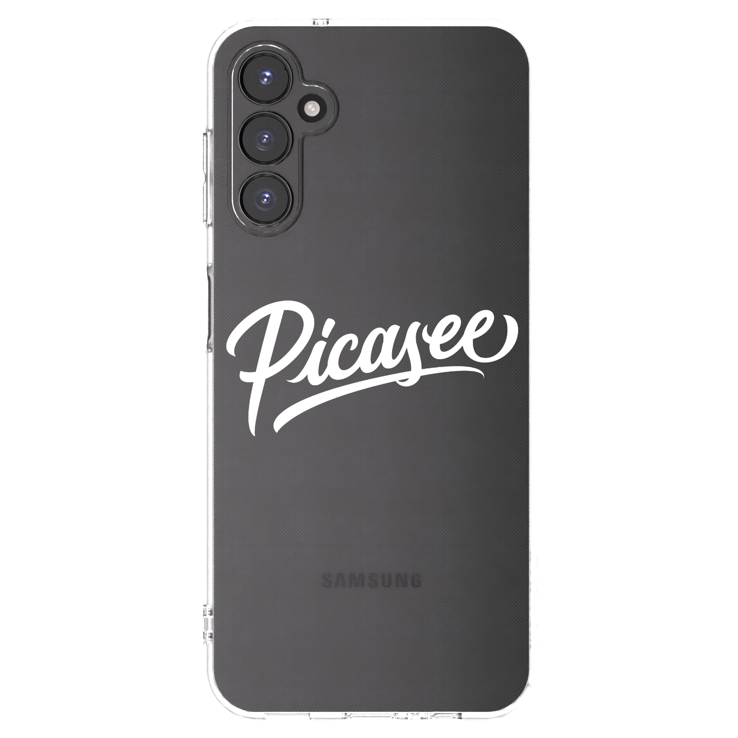 Picasee silikónový prehľadný obal pre Samsung Galaxy A14 4G A145R - Picasee - old logo - white