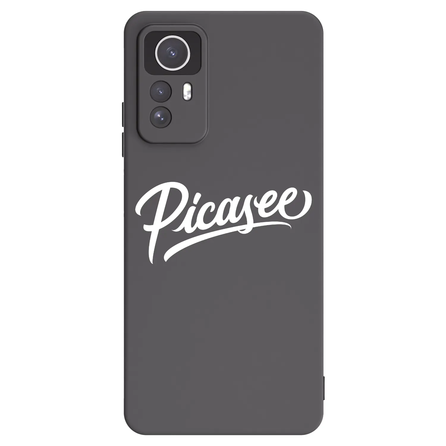 Picasee silikónový čierny obal pre Xiaomi Redmi Note 12S - Picasee - old logo - white