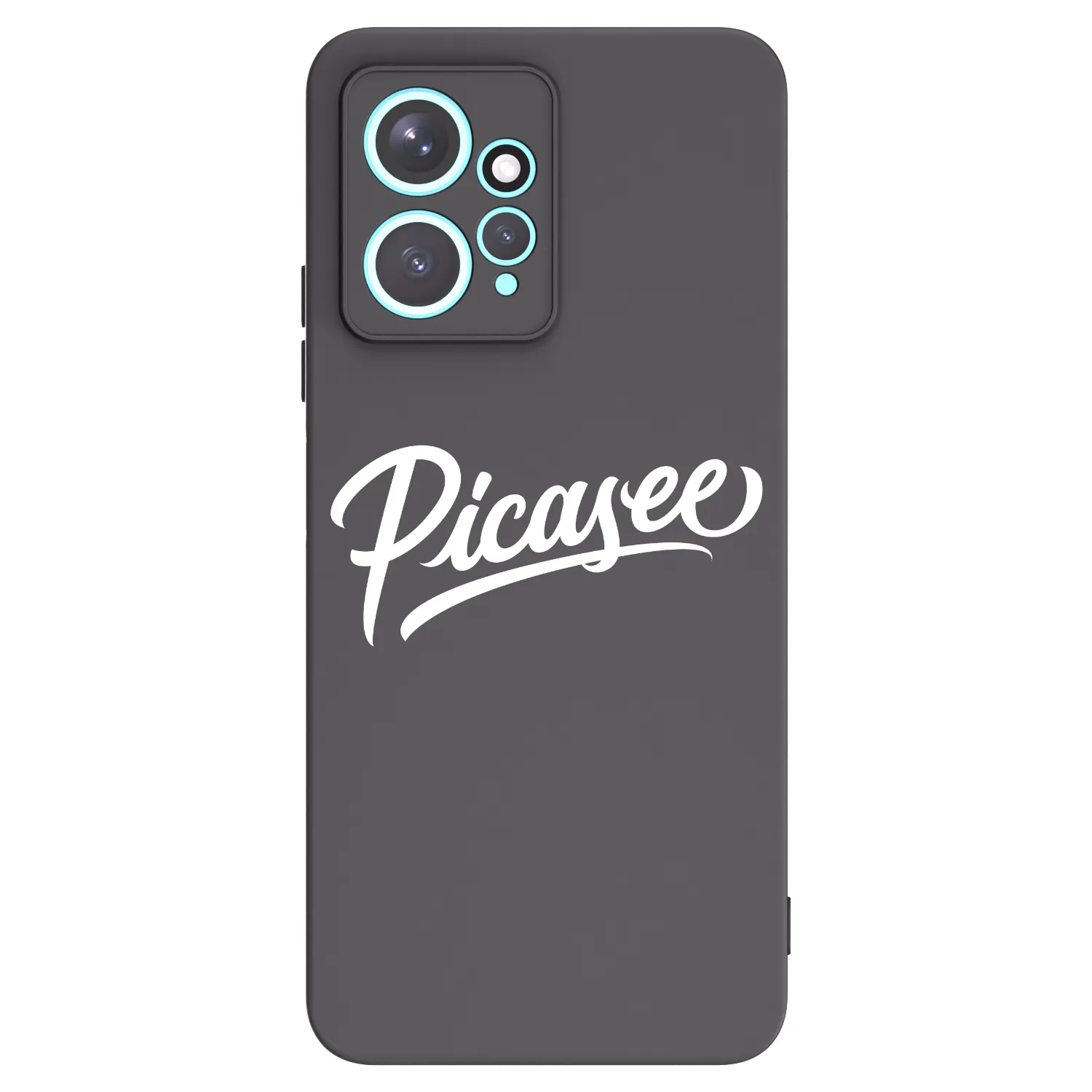 Picasee silikónový čierny obal pre Xiaomi Redmi Note 12 4G - Picasee - old logo - white