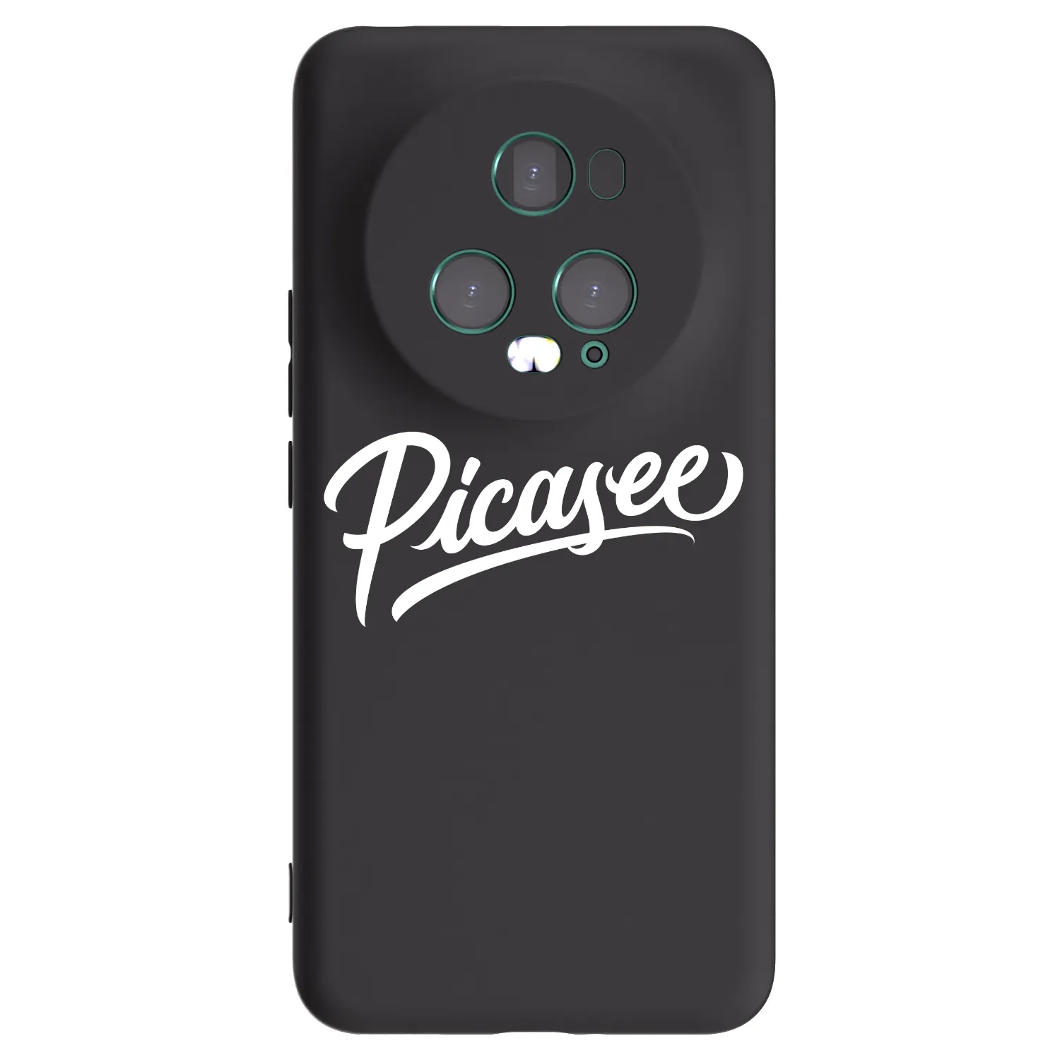 Picasee silikónový čierny obal pre Honor Magic5 Pro - Picasee - old logo - white