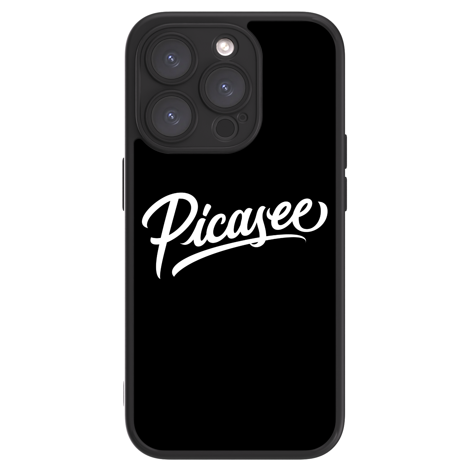 Picasee ULTIMATE CASE pro Apple iPhone 15 Pro - Picasee - old logo - white