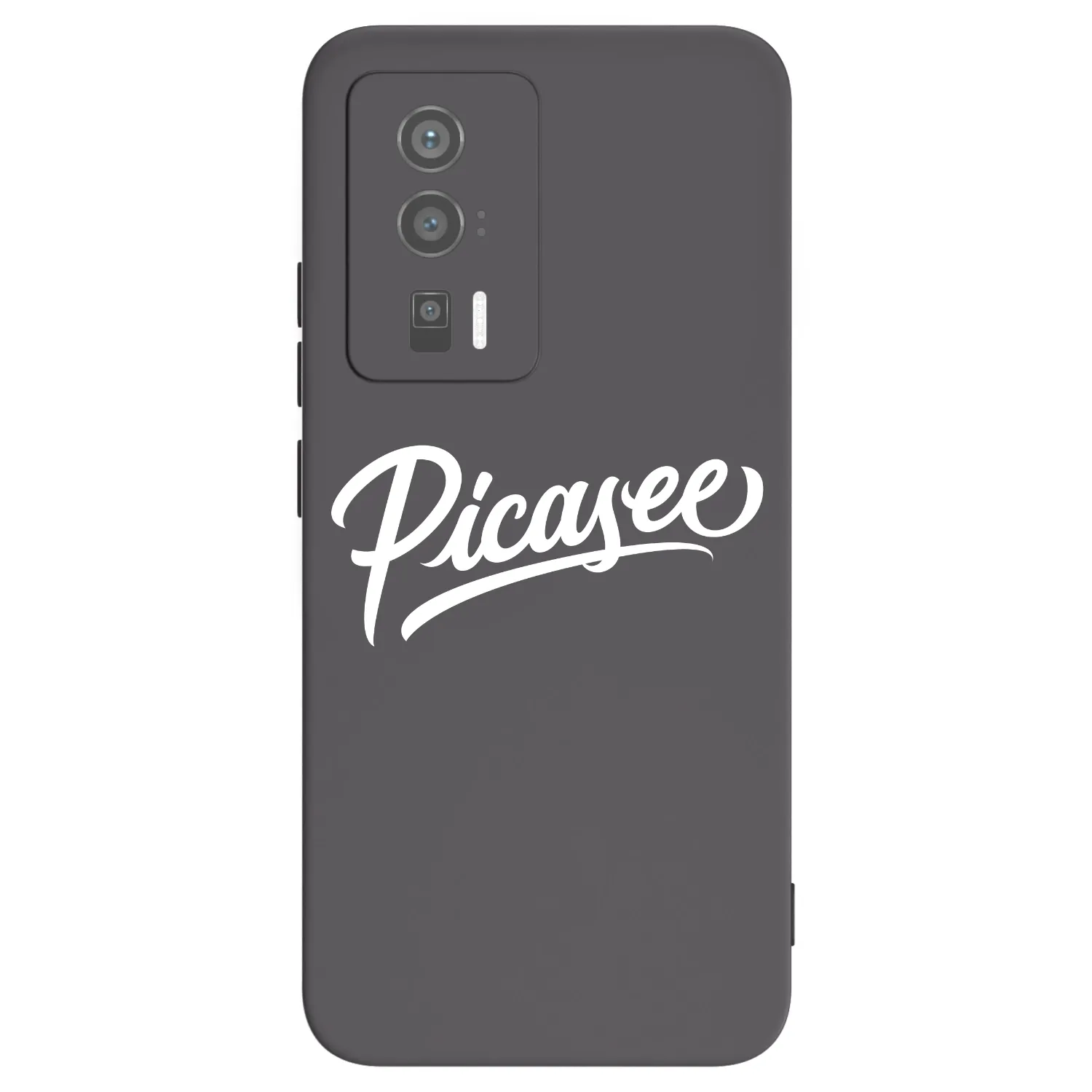 Picasee silikónový čierny obal pre Xiaomi Poco F5 Pro 5G - Picasee - old logo - white