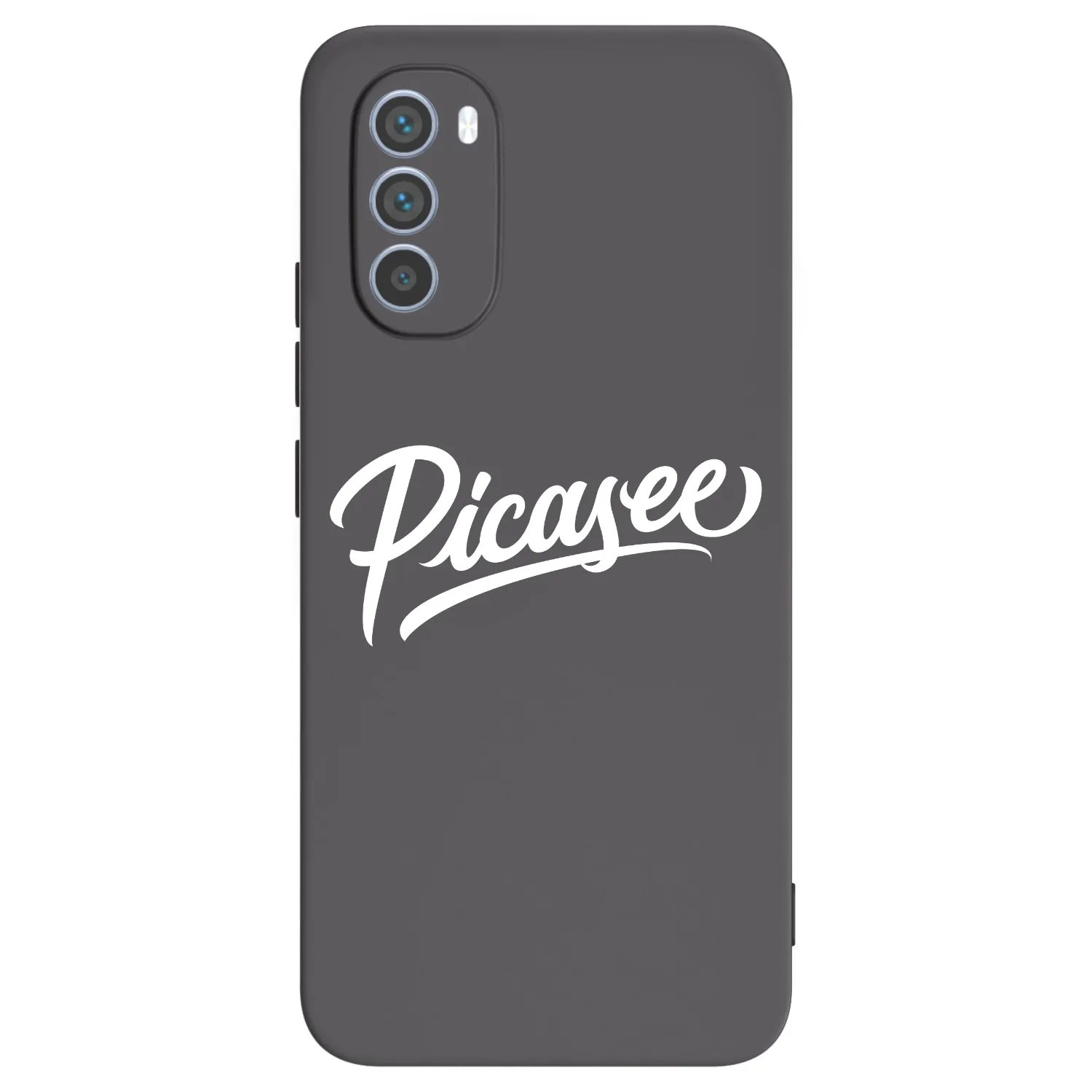 Picasee silikónový čierny obal pre Motorola Moto G62 - Picasee - old logo - white