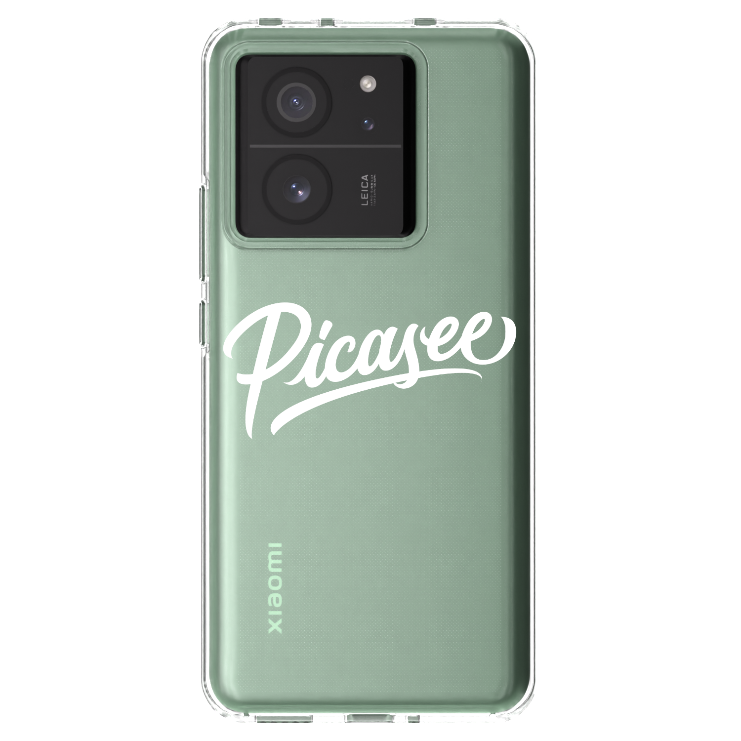 Picasee silikónový prehľadný obal pre Xiaomi 13T - Picasee - old logo - white