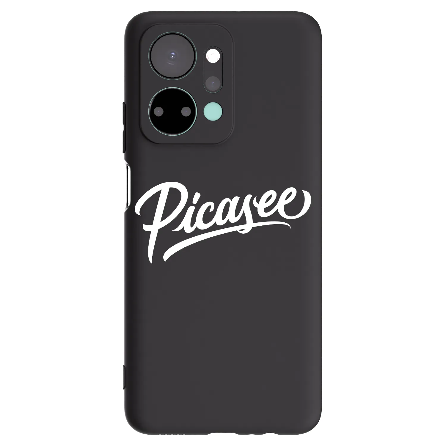 Picasee silikónový čierny obal pre Honor X7a - Picasee - old logo - white