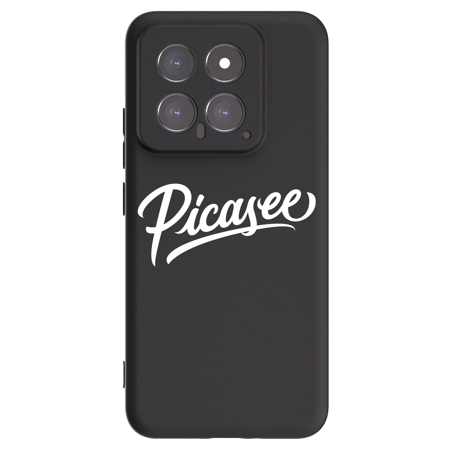 Picasee silikónový čierny obal pre Xiaomi 14 - Picasee - old logo - white