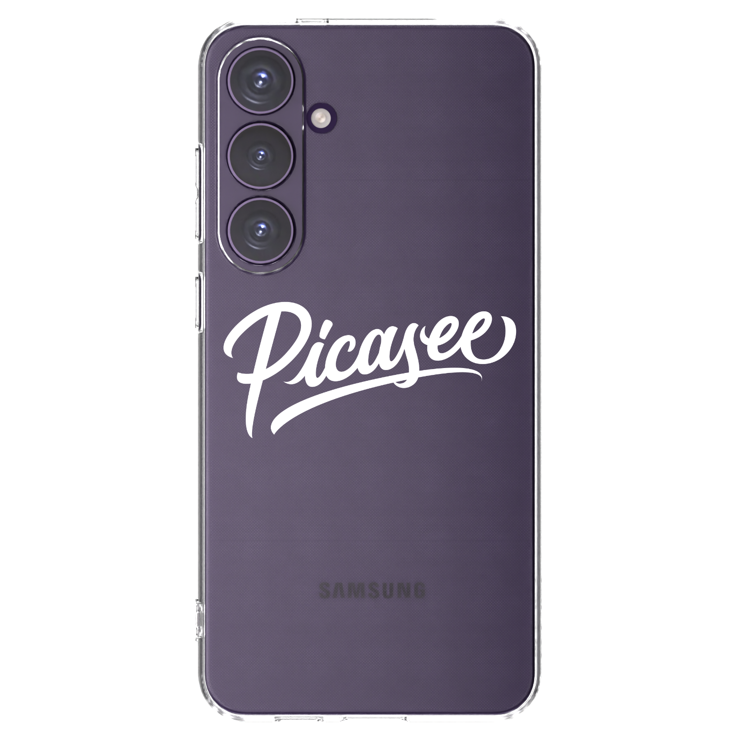Picasee silikónový prehľadný obal pre Samsung Galaxy S24+ S926B 5G - Picasee - old logo - white